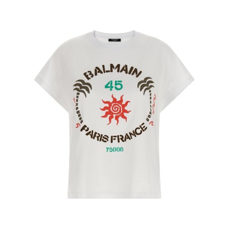 'Club 45' print T-shirt