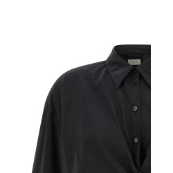 'Straight collar twisted' shirt