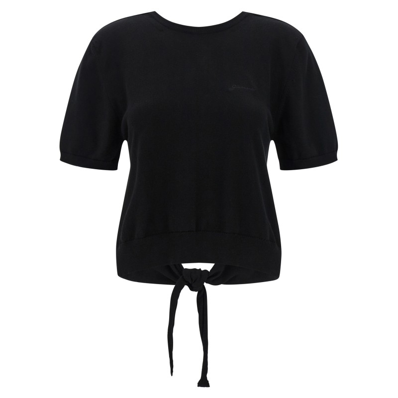 Bare back sweater