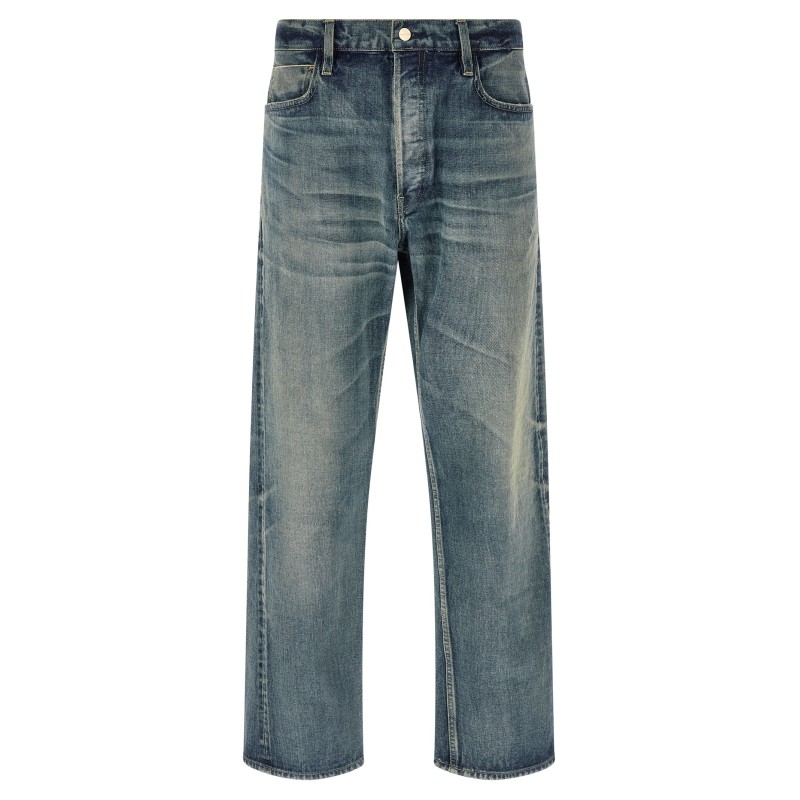 Stone washed jeans