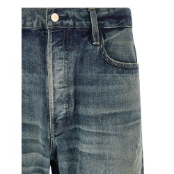 Stone washed jeans