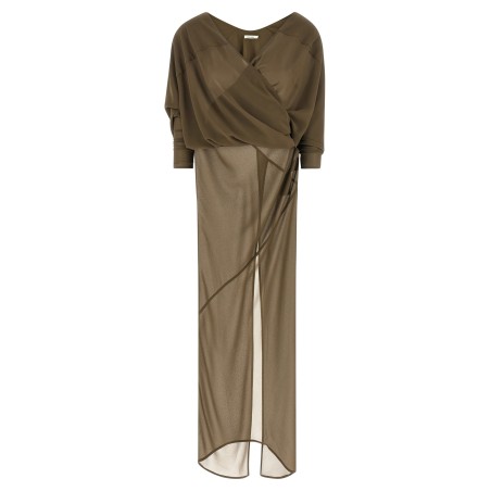 Asymmetrical skirt dress