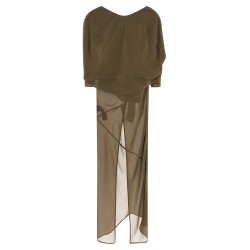 Asymmetrical skirt dress