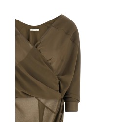 Asymmetrical skirt dress