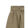 Bag waist bermuda shorts