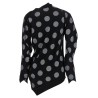 Polka dot maxi cardigan