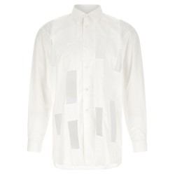 Geometric cut-out shirt