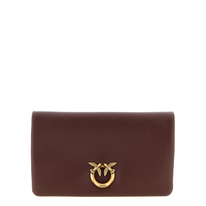'Love Click Soft Horizontal' mini clutch