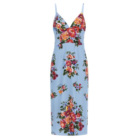'Mazzo di Fiori' print dress