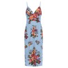 'Mazzo di Fiori' print dress