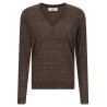 Linen and silk sweater