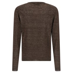 Linen and silk sweater