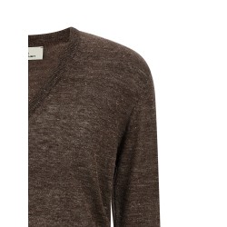 Linen and silk sweater