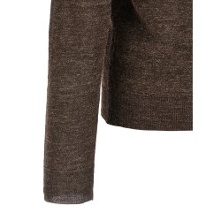 Linen and silk sweater