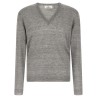 Linen and silk sweater