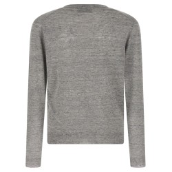 Linen and silk sweater