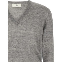 Linen and silk sweater