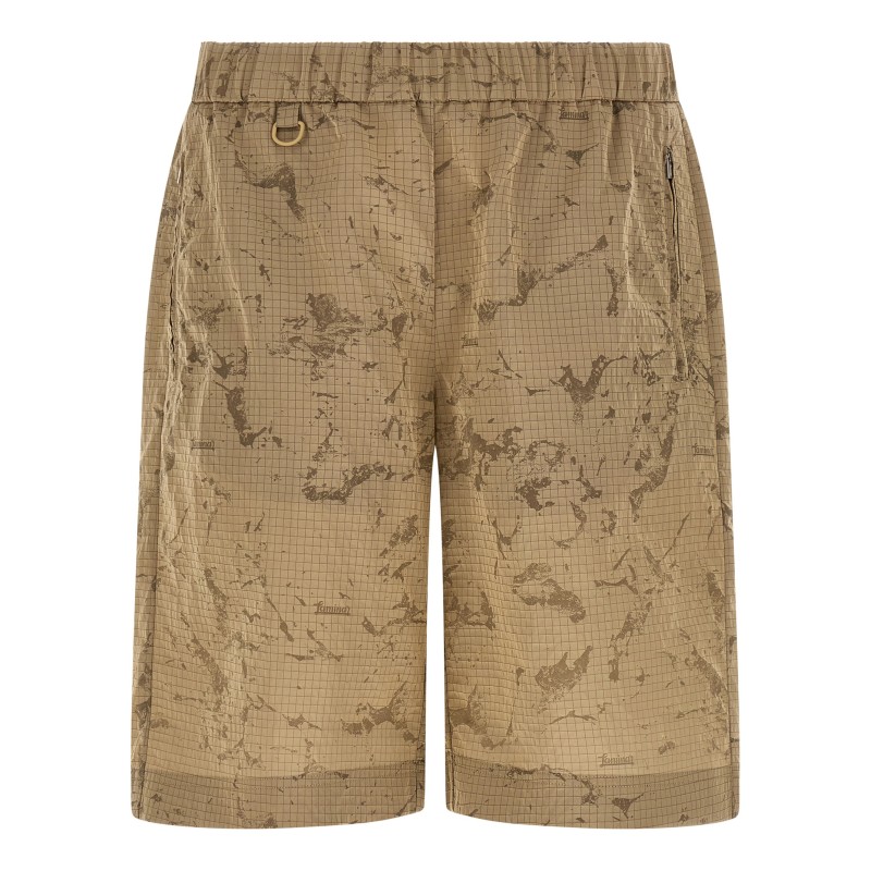Cmouflage bermuda shorts