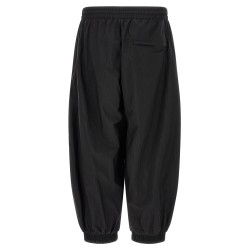 Rough-edged joggers