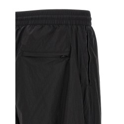 Rough-edged joggers