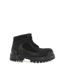 'Combat Strike' ankle boots