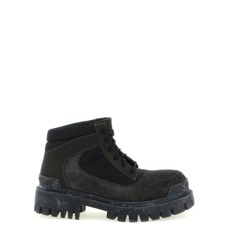 'Combat Strike' ankle boots