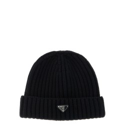 Triangle logo beanie