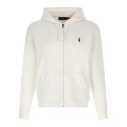 Loopback cotton hoodie