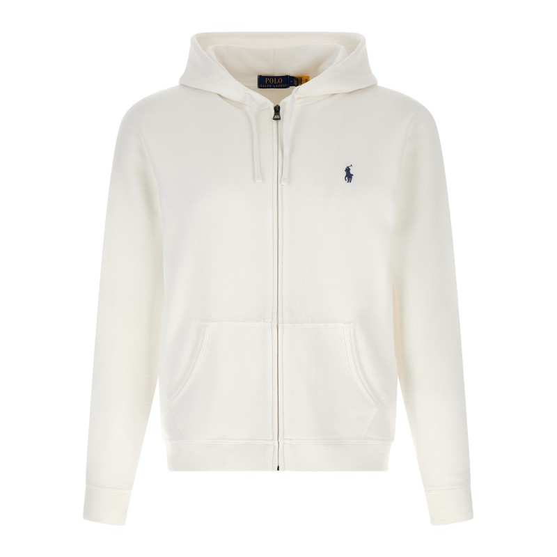 Loopback cotton hoodie