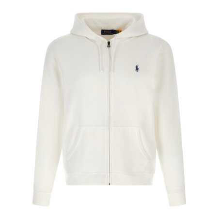 Loopback cotton hoodie