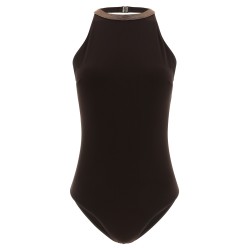 'Precious Collar' one-piece swimsuit