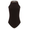 'Precious Collar' one-piece swimsuit