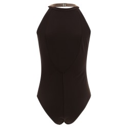'Precious Collar' one-piece swimsuit