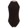 'Precious Collar' one-piece swimsuit
