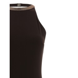 'Precious Collar' one-piece swimsuit