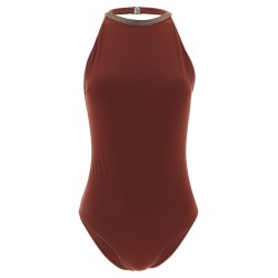 'Precious Collar' one-piece swimsuit