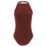 'Precious Collar' one-piece swimsuit