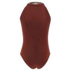 'Precious Collar' one-piece swimsuit