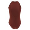 'Precious Collar' one-piece swimsuit