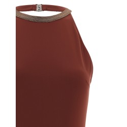 'Precious Collar' one-piece swimsuit