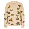 'Beaded Camp' cardigan