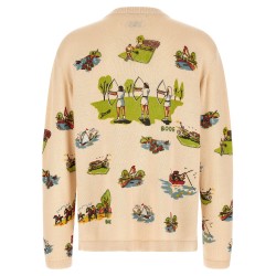 'Beaded Camp' cardigan