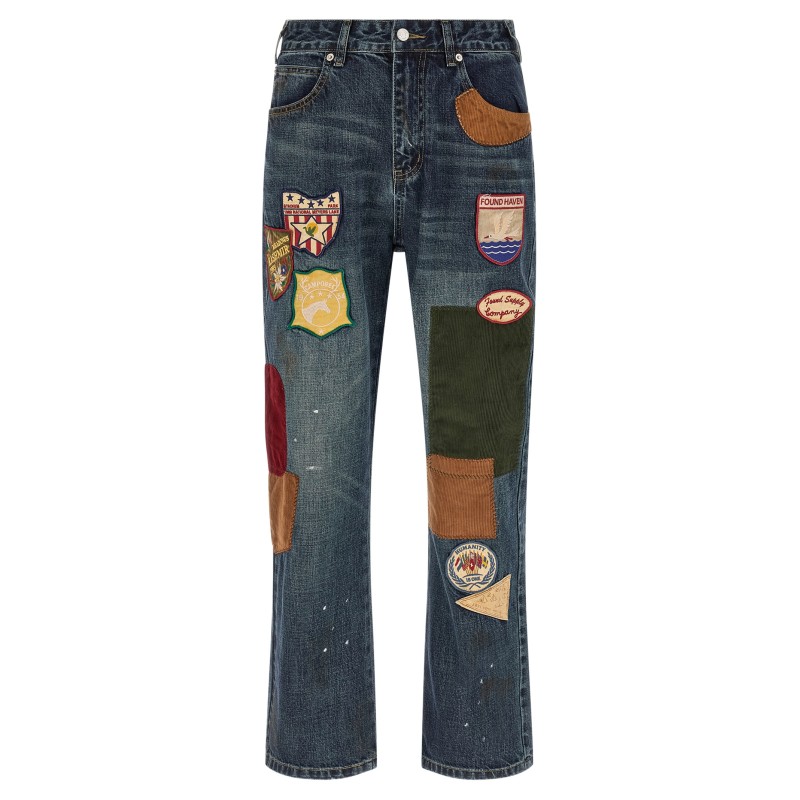 'Patchwork' jeans