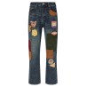 'Patchwork' jeans