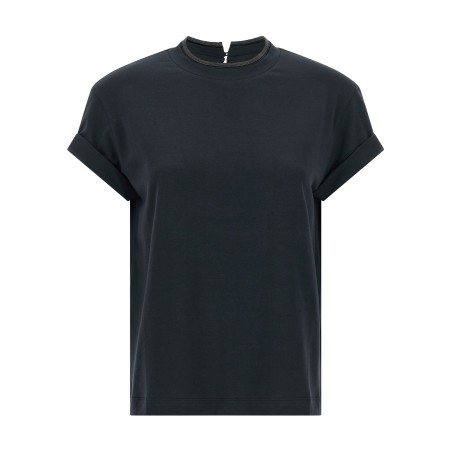'Shiny Collar' T-shirt