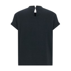 'Shiny Collar' T-shirt