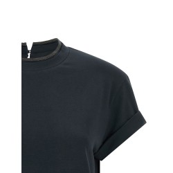 'Shiny Collar' T-shirt