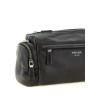 Aged effect nappa leather crossbody bag