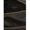 Aged effect nappa leather crossbody bag