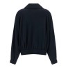'Shiny Zipper Pull' sweatshirt